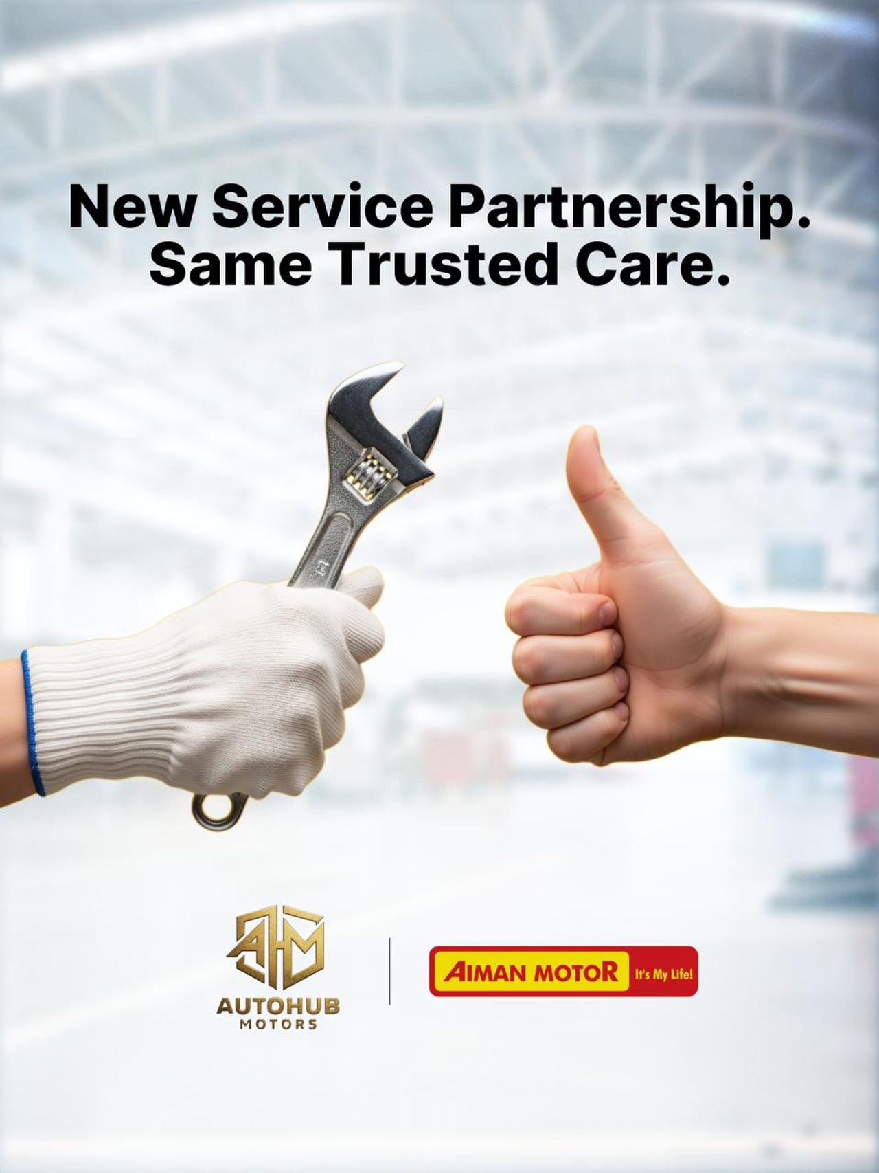 Autohub Motors service partnership with Aiman Motor PJ